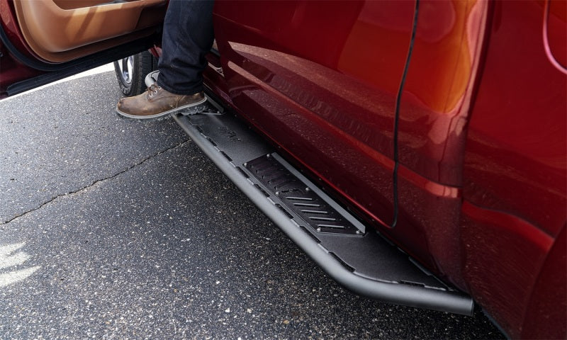 N-FAB 12007-2018 Chevrolet Silverado 1500 Crew Cab Pickup Roan Running Boards - Textured Black - DTX Performance