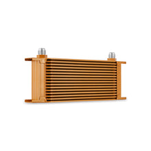 Load image into Gallery viewer, Mishimoto Universal 16-Row Oil Cooler Gold - DTX Performance