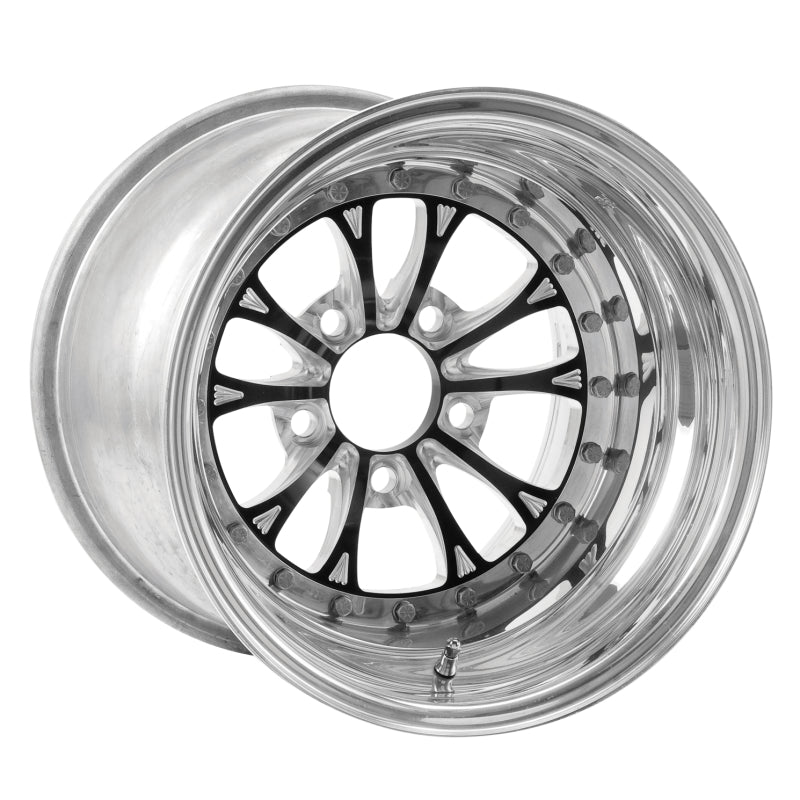 Weld Vitesse 15x12 / 5x4.75 BP / 3.5in. BS Black Wheel - Non-Beadlock - DTX Performance