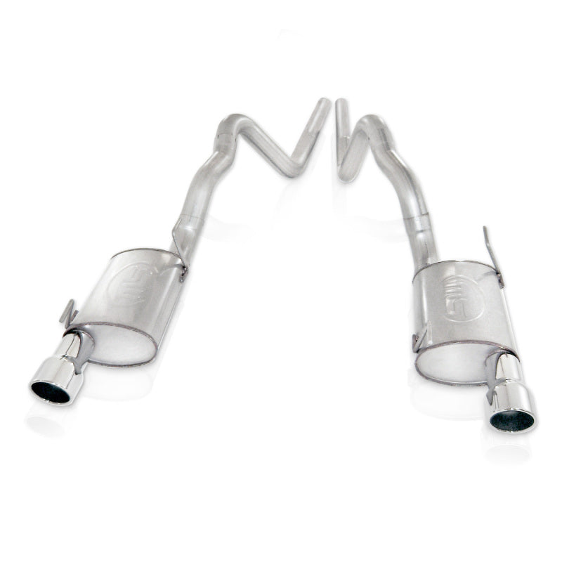 Stainless Works 2007-10 Shelby GT500 3in Catback Chambered Mufflers - DTX Performance