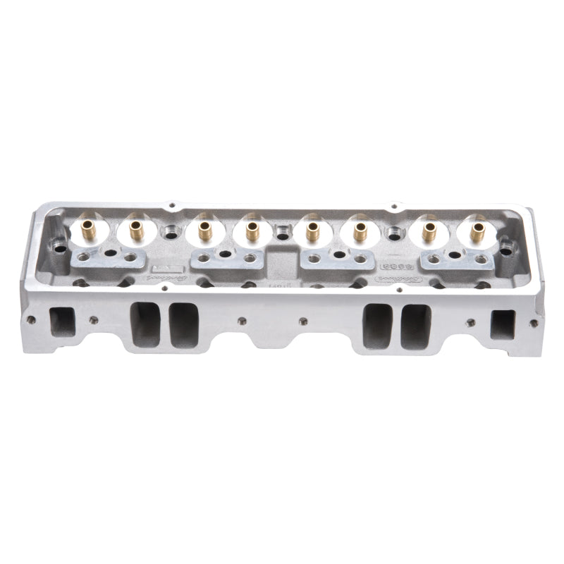 Edelbrock Cyl Head SBC Nhra Legal 64cc Angled Plug Bare Single - DTX Performance