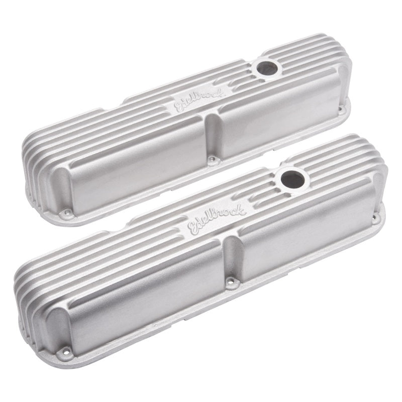 Edelbrock Valve Cover Classic Series Chrysler La 318-340-360 CI V8 Satin - DTX Performance