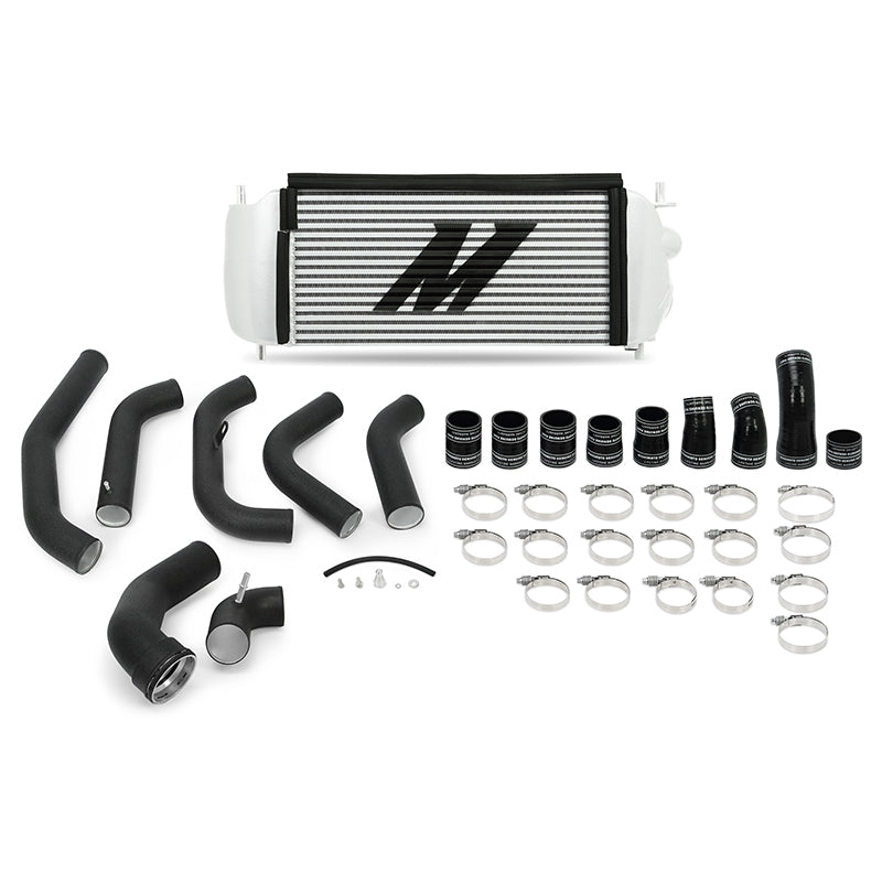 Mishimoto 15-16 Ford F-150 EcoBoost 3.5L Silver Performance Intercooler Kit w/ Black Pipes - DTX Performance