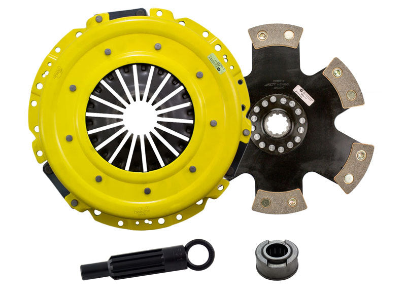 ACT 2007 Ford Mustang HD/Race Rigid 6 Pad Clutch Kit - DTX Performance