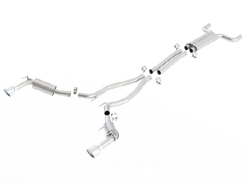 Borla 14-15 Chevy Camaro SS / ZL1 SS Single Catback Exhaust System w/ Single Rear Exit - DTX Performance