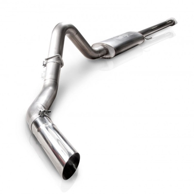 Stainless Works 2011-14 F-150 3.5L 3-1/2in Catback Chambered Muffler Factory Connection - DTX Performance