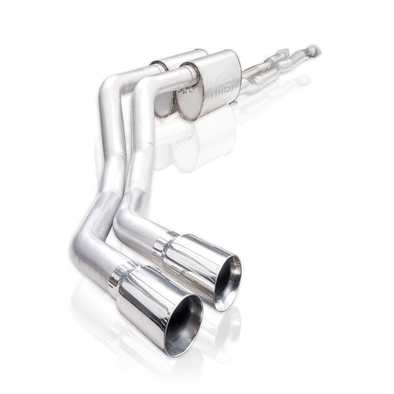 Stainless Works 2014+ Toyota Tundra 5.7L Legend Series Cat-Back Exhaust w/Polished Tips - DTX Performance