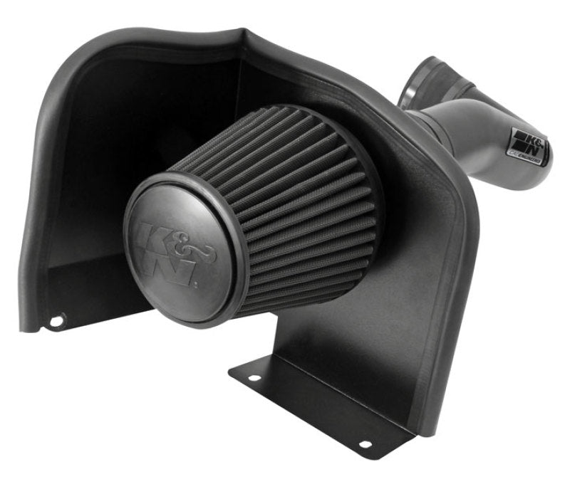 K&N 07-08 Chevy Silverado 1500 4.8L/5.3L V8 / 07-08 GMC Yukon 4.8L/5.3L V8 Black Perf Intake Kit - DTX Performance