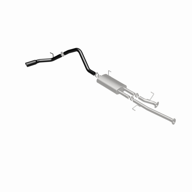 MagnaFlow Cat-Back Exhaust 09-13 Toyota Tundra V8 5.7L 3in SS Black Tip Single Side Exit - DTX Performance