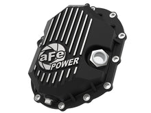 Load image into Gallery viewer, AFE Power 11-18 GM 2500-3500 AAM 9.25 Axle Front Differential Cover Black Machined Street Series - DTX Performance