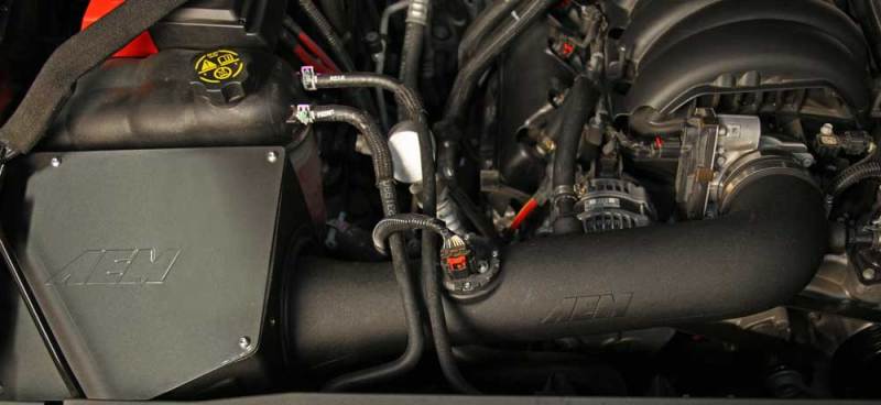 AEM 14-15 GM Silverado/Seirra/Tahoe/Suburban 5.3L/6.2L-V8 Gunmetal Gray Brute Force Air Intake - DTX Performance