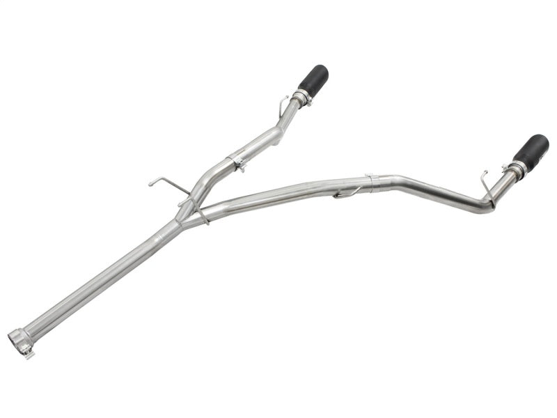 aFe MACHForce XP DPF-Back Exhaust 2.5in SS with Black Tips 2014 Dodge Ram 1500 V6 3.0L EcoDiesel - DTX Performance