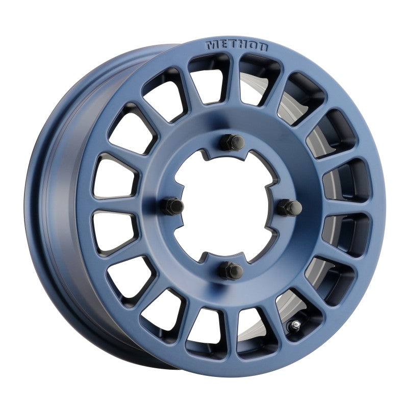 Method MR407 Bead Grip 15x6 / 5+1/51mm Offset / 5x4.5 / 77mm CB Bahia Blue Wheel - DTX Performance