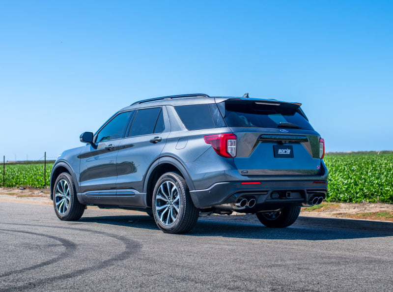 Borla 2020 Ford Explorer ST 3.0L V6 2.25in ATAK Exhaust - Chrome Tips - DTX Performance