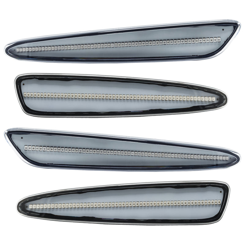 Oracle 05-13 Chevy Corvette C6 Concept Sidemarker Set - Clear - Carbon Flash Metallic (GAR) - DTX Performance