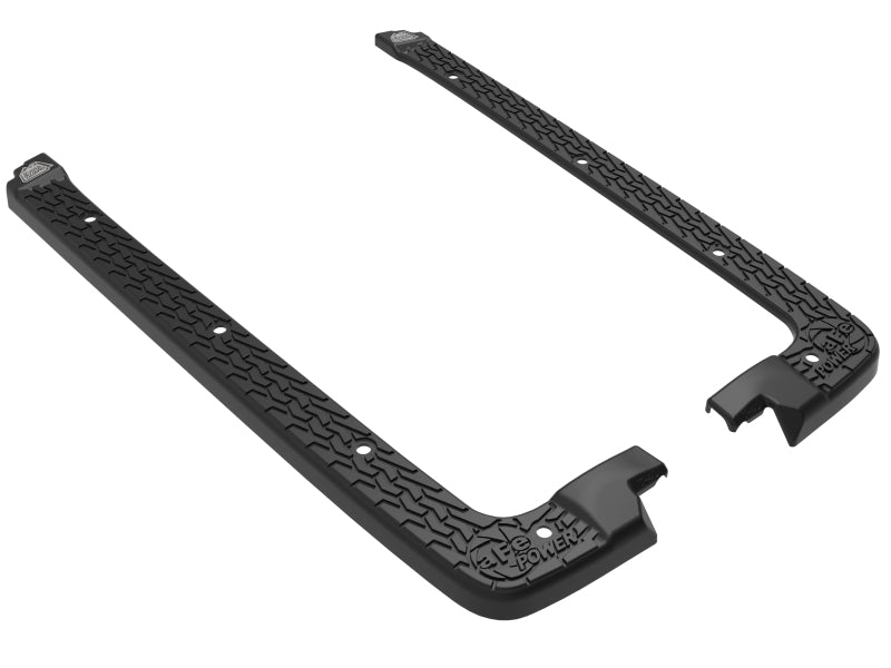 aFe 18-22 Jeep Wrangler JL (4-Door Models w/ 3-Piece Hard-Top Only) Terra Guard Tub Rail Covers - DTX Performance