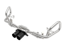 Load image into Gallery viewer, afe 14-16 Porsche 911 GT3 991.1 H6 3.8L MACH Force-Xp 304 SS Cat-Back Exhaust System w/ Black Tips - DTX Performance