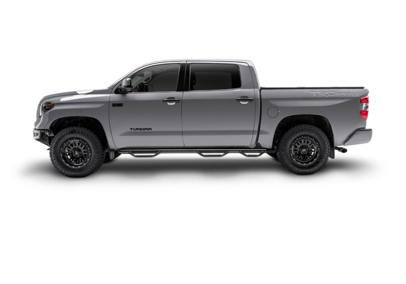 N-Fab Nerf Step 07-17 Toyota Tundra Double Cab 6.5ft Bed - Gloss Black - Bed Access - 3in - DTX Performance