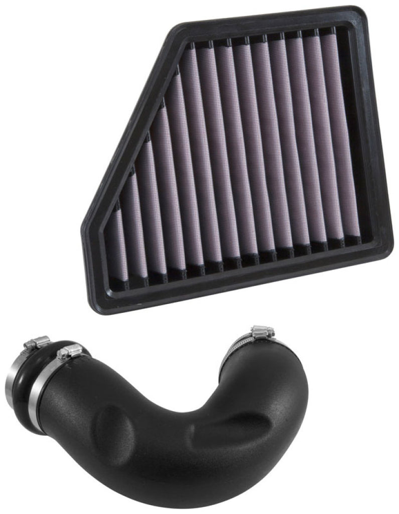 Airaid 2010-2015 Chevy Camaro SS V8-6.2L F/I Airaid Jr Intake Kit - Oiled / Red Media - DTX Performance