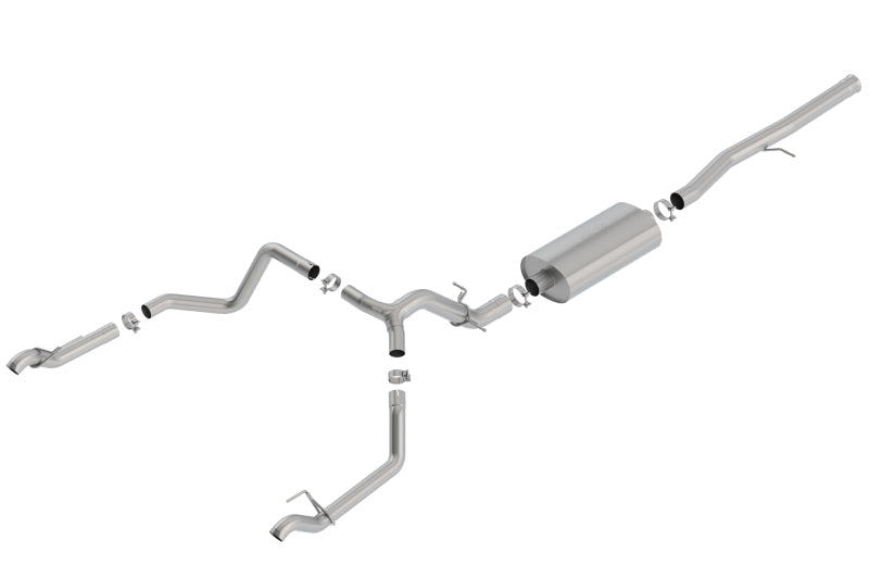 Borla 19 Chevrolet Silverado/GMC Sierra 1500 6.2L SS Touring Catback Exhaust - DTX Performance