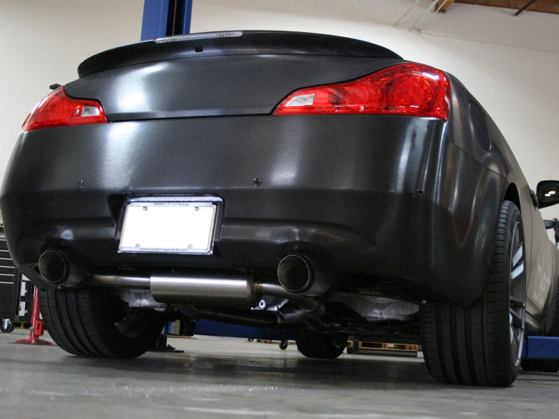 aFe Takeda 2-1/2in 304SS Cat-Back Exhaust Infiniti G37 08-13/Q60 14-15 V6-3.7 w/ Carbon Fiber Tips - DTX Performance