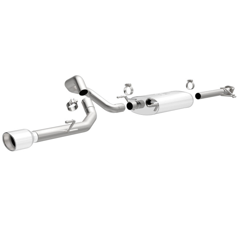 MagnaFlow 12-14 Toyota 4Runner V6 4.0L Single Straight P/S Rear Exit SS Cat Back Performance Exhaust - DTX Performance