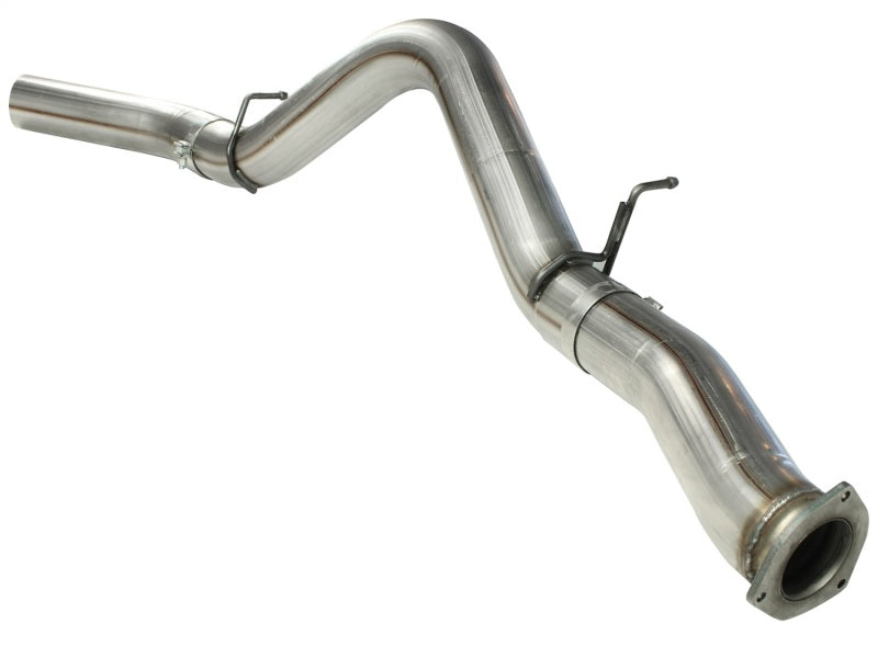 aFe MACHForce XP Exhaust 5in DPF-Stainless, GM Diesel Trucks 07.5-10 V8-6.6L 9(td) LMM - DTX Performance