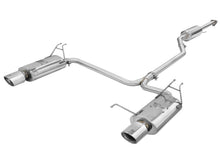 Load image into Gallery viewer, aFe Takeda Exhaust 2.25in to 2in Dia 304SS Cat-Back w/Polished Tips 08-12 Honda Accord Coupe V6 3.5L - DTX Performance