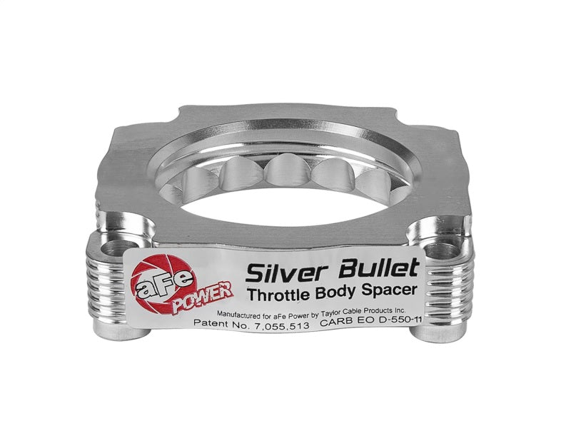 aFe Silver Bullet Throttle Body Spacer 12-15 BMW 328i (F30) L4-2.0L N20/N26 - DTX Performance