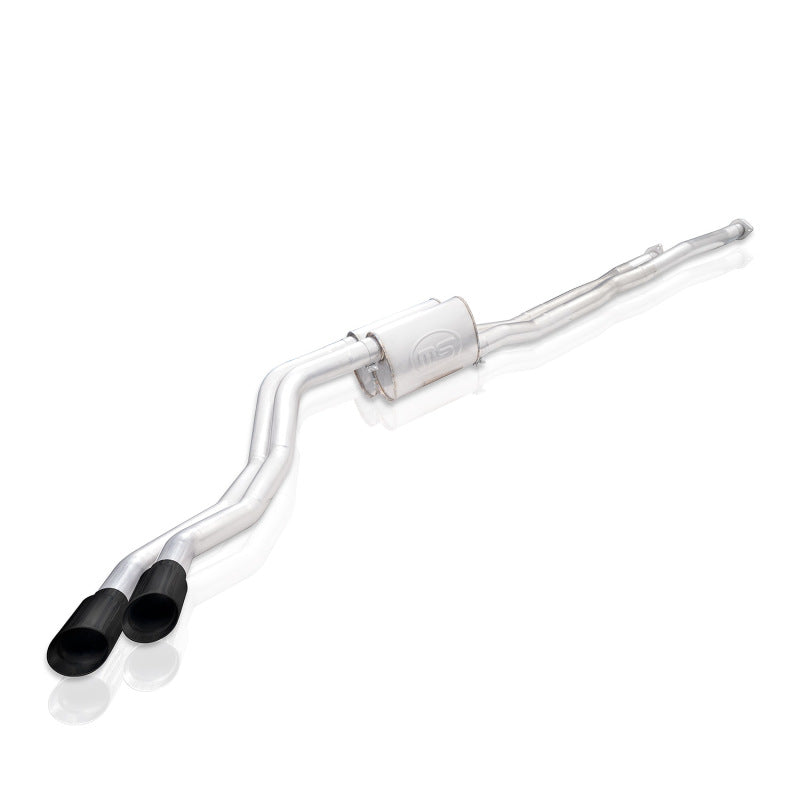 Stainless Works 2014+ Toyota Tundra 5.7L Legend Series Cat-Back Exhaust w/Black Tips - DTX Performance