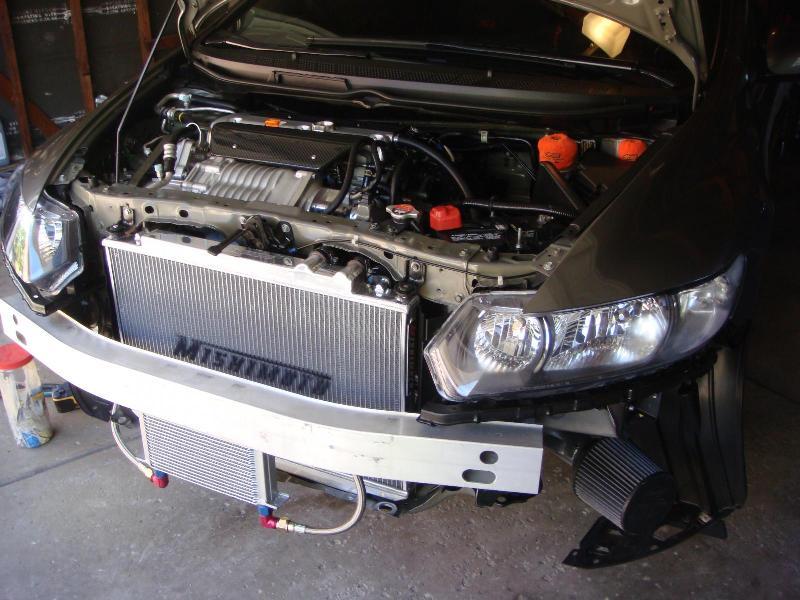 Mishimoto 06+ Honda Civic SI Manual Aluminum Radiator - DTX Performance