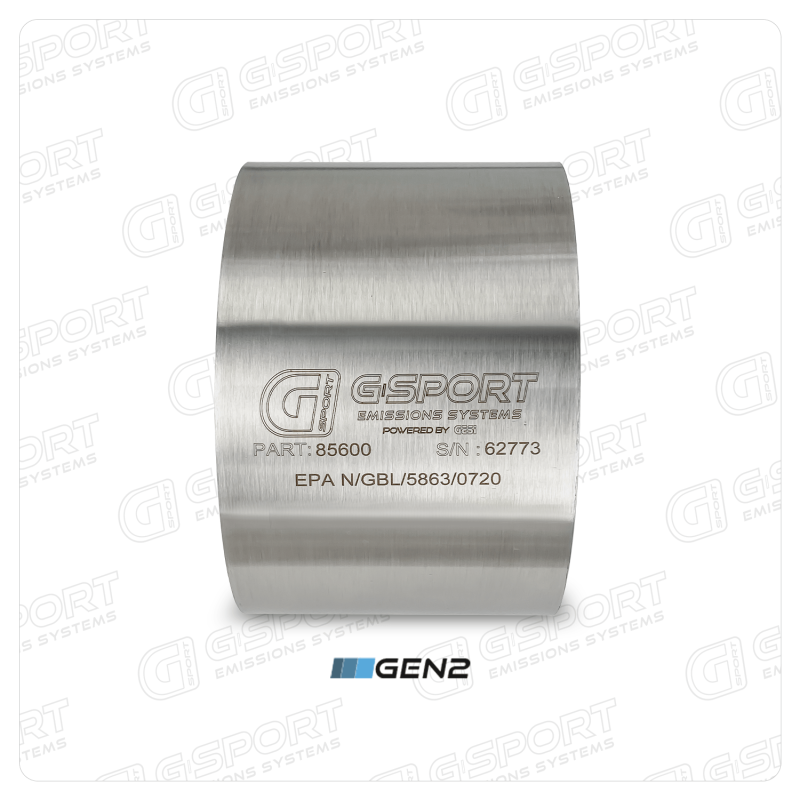 GESI G-Sport 400 CPSI GEN2 EPA Compliant 6in x 4in Substrate Only Up to 1,200HP - DTX Performance