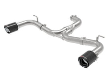 Load image into Gallery viewer, aFe MACH Force-Xp 3in to 2-1/2in Stainless Steel Axle-Back Exhaust Carbon - 15-17 Volkswagen GTI - DTX Performance