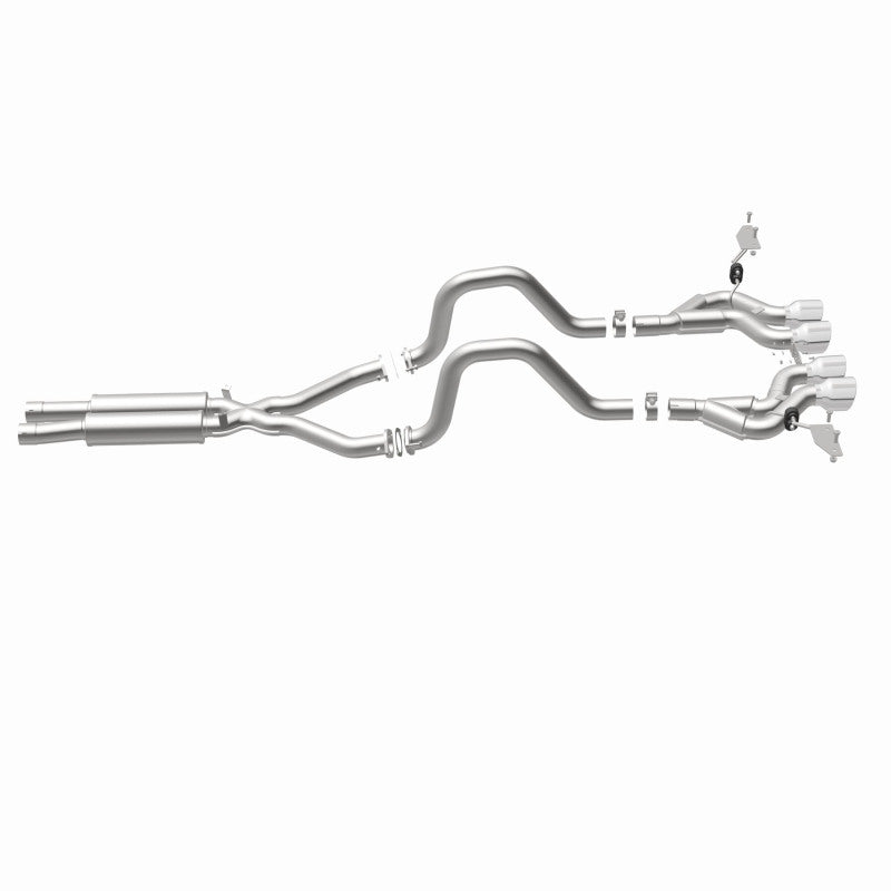 Magnaflow 00-04 Chev Corvette V8 5.7L Comp Series Quad Ctr Rr Exit SS Cat-Back Perf Exhaust - DTX Performance