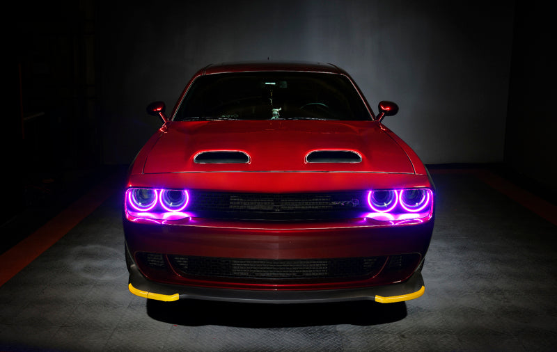 Oracle 15-21 Dodge Challenger Dynamic Surface Mount Headlight Halo Kit - ColorSHIFT - Dynamic - DTX Performance