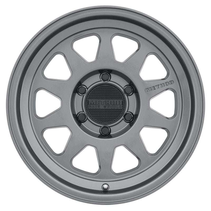 Method MR316 17x8.5 0mm Offset 6x135 87mm CB Gloss Titanium Wheel - DTX Performance