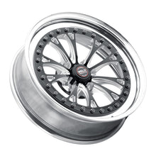 Load image into Gallery viewer, Weld Vitesse 17x10 / 5x4.5mm BP / 8in. BS Low Pad Black Wheel - Polished Non-Beadlock - DTX Performance