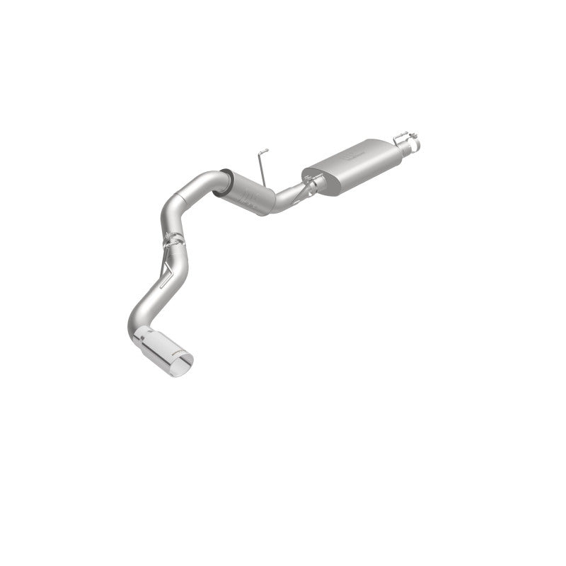 MagnaFlow Cat-Back, SS, 4in, Single Pass Side Rear Exit 5in Tip 14-15 Ram 2500 6.4L V8 CC LB/MC SB - DTX Performance