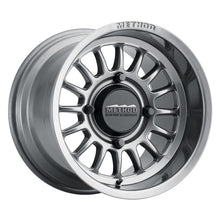 Load image into Gallery viewer, Method MR411 Bead Grip 14x7 / 4+3/13mm Offset / 4x156 / 132mm CB Gloss Titanium Wheel - DTX Performance