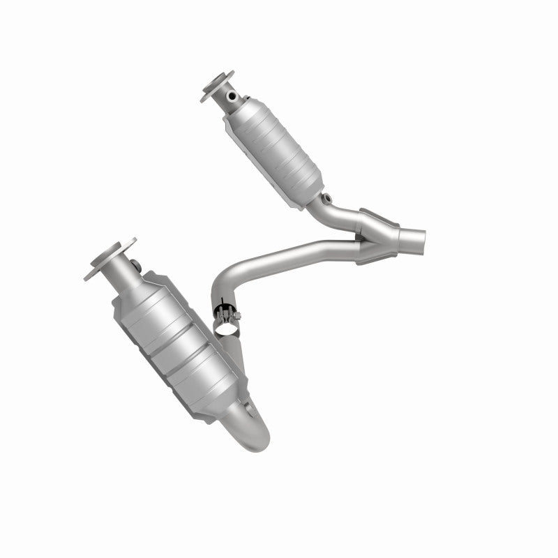 MagnaFlow Conv DF 05-06 Dodge Dakota/2006 Mitsubishi Raider 3.7L Y-Pipe Assembly - DTX Performance