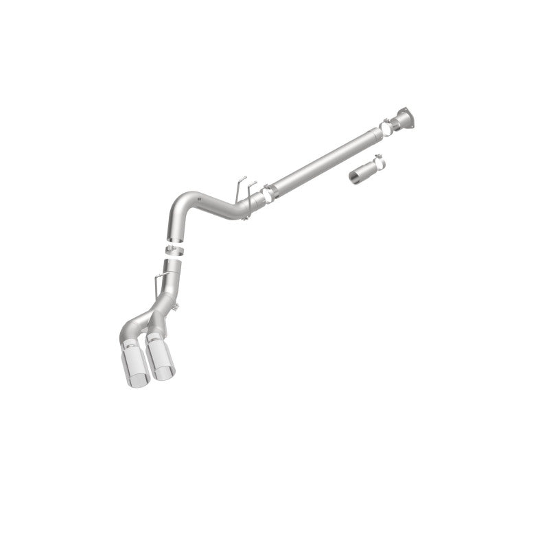 MagnaFlow 08-17 Ford F-250/F-350/F-450 4.6L/6.7 DPF-Back SS 4in Dual Single Passenger Side Rear Exit - DTX Performance