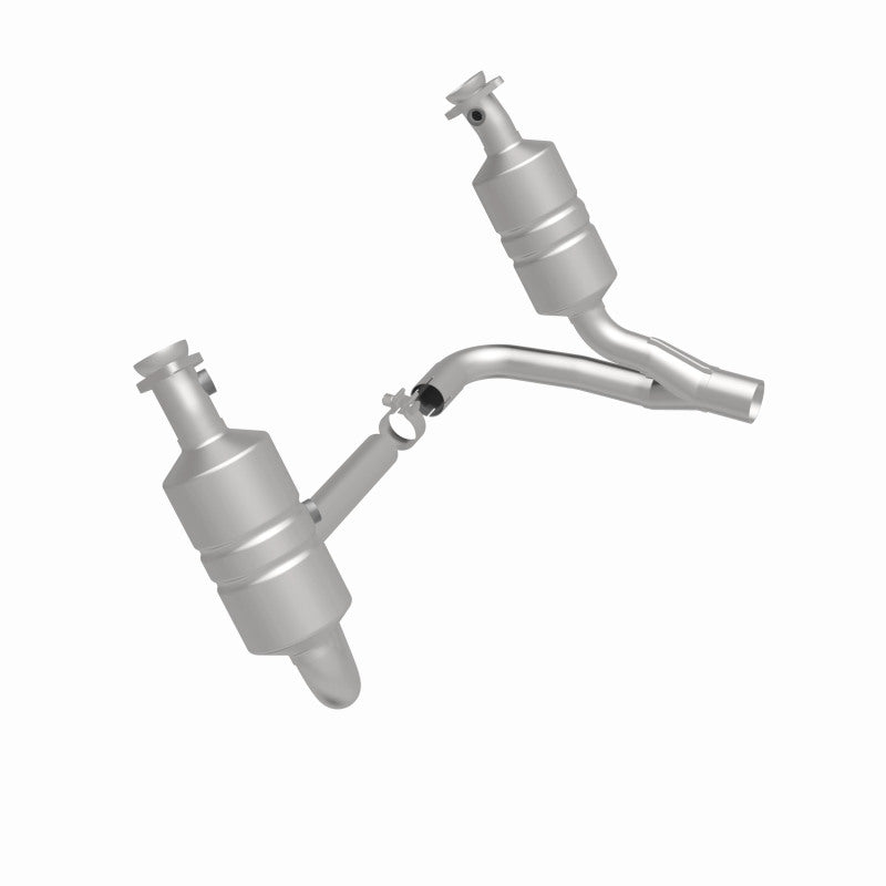 MagnaFlow Conv DF 07-09 Dodge Dakota 3.7L/4.7L /07-09 Mitsubishi Raider 3.7L Y-Pipe Assembly - DTX Performance