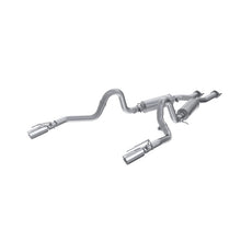 Load image into Gallery viewer, MBRP 99-04 Ford Mustang GT/Mach 1 2.5in Dual Split Rear AL Catback Exhaust w/ 3.5in Dual Wall Tips - DTX Performance