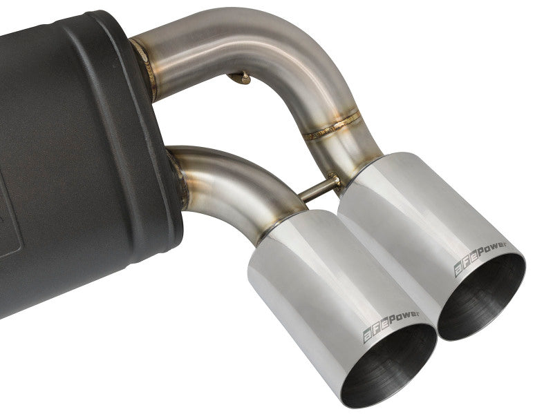 aFe 16-18 BMW M2 L6-3.0L MACH Force-Xp 3in to 2.5in 304 SS Cat-Back Exhaust System-Quad Polish Tips - DTX Performance