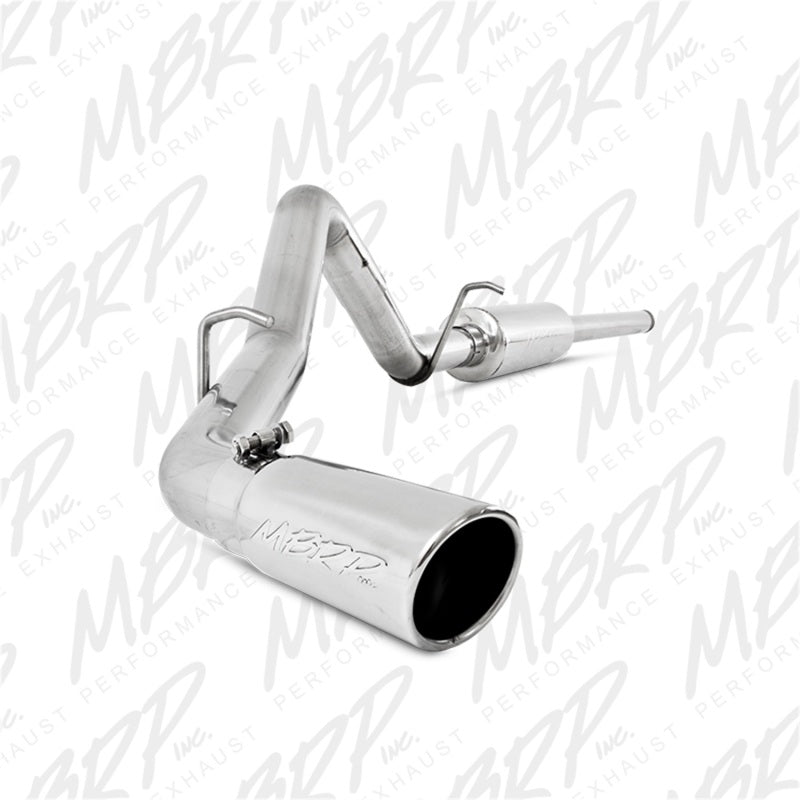 MBRP 14 Chevy/GMC 1500 Silverado/Sierra 4.3L V6/5.3L V8 Single Side Exit T409 3in Cat Back Exhaust - DTX Performance