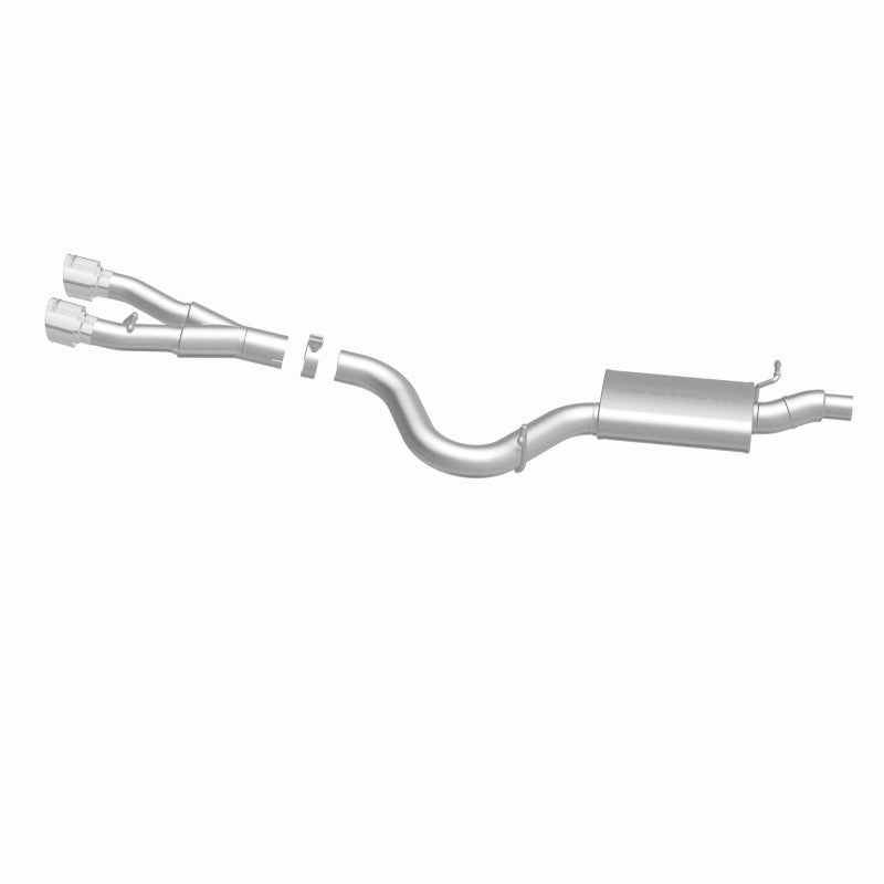 MagnaFlow 12-13 VW Golf L4 2.0L Turbocharged Dual Center Rear Exit Stainless Cat Back Perf Exhaust - DTX Performance