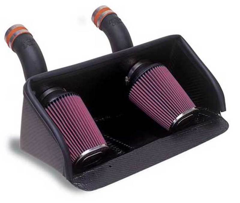 K&N 95-98 Dodge Viper V10-8.0L Performance Intake Kit - DTX Performance