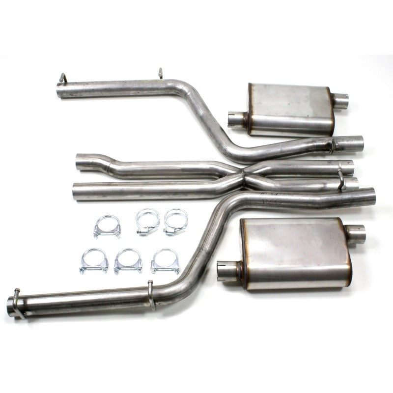 JBA 11-14 Chrysler/Dodge Cars 5.7L 409SS Dual Rear Exit Cat-Back Exhaust - DTX Performance