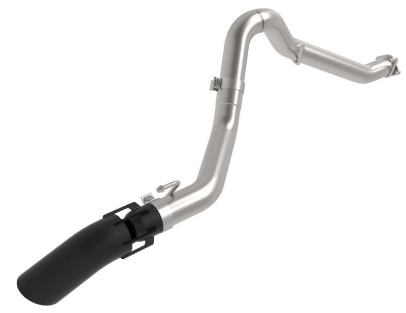 aFe 2021+ Jeep Gladiator V6-3.0L (td) Vulcan Series 3in 304SS HT DPF-Back Exhaust System - Black Tip - DTX Performance