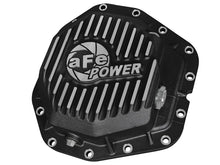 Load image into Gallery viewer, aFe Power Rear Diff Cover Black w/Machined Fins 17 Ford F-350/F-450 6.7L (td) Dana M300-14 (Dually) - DTX Performance